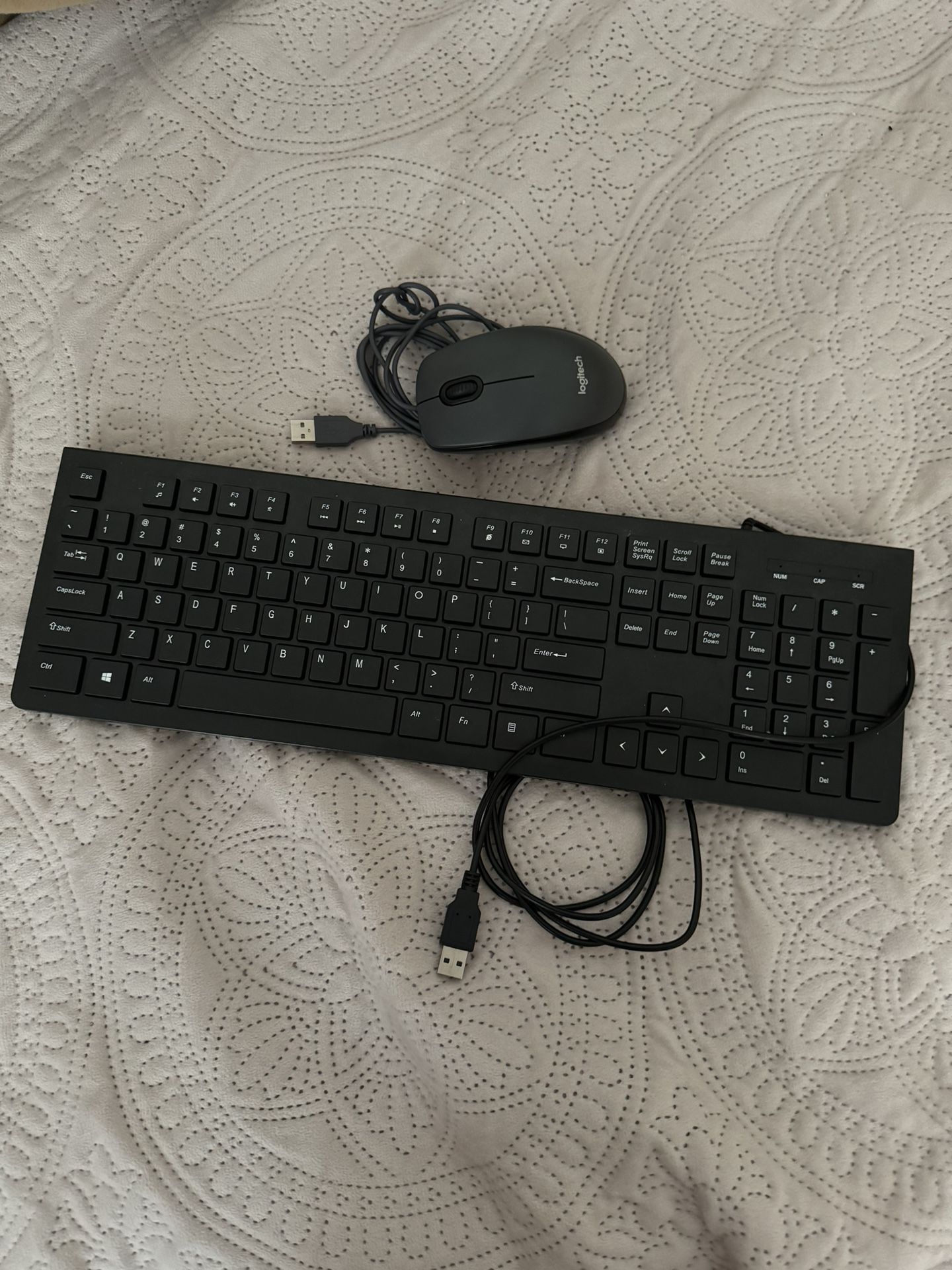 USB Keyboard + Mouse Set