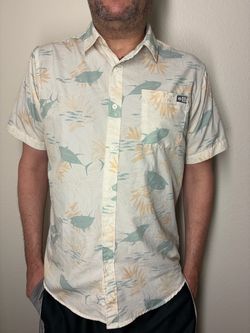 Salty Crew Men's Short Sleeve Button-Up Shirt