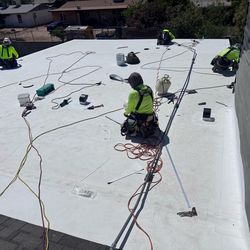 Roofing material  Sure-weld TPO