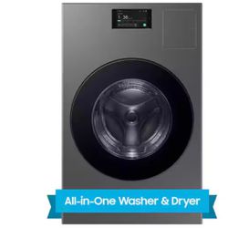 Samsung 5.3 CU FT All In One Washer/Dryer Brand New