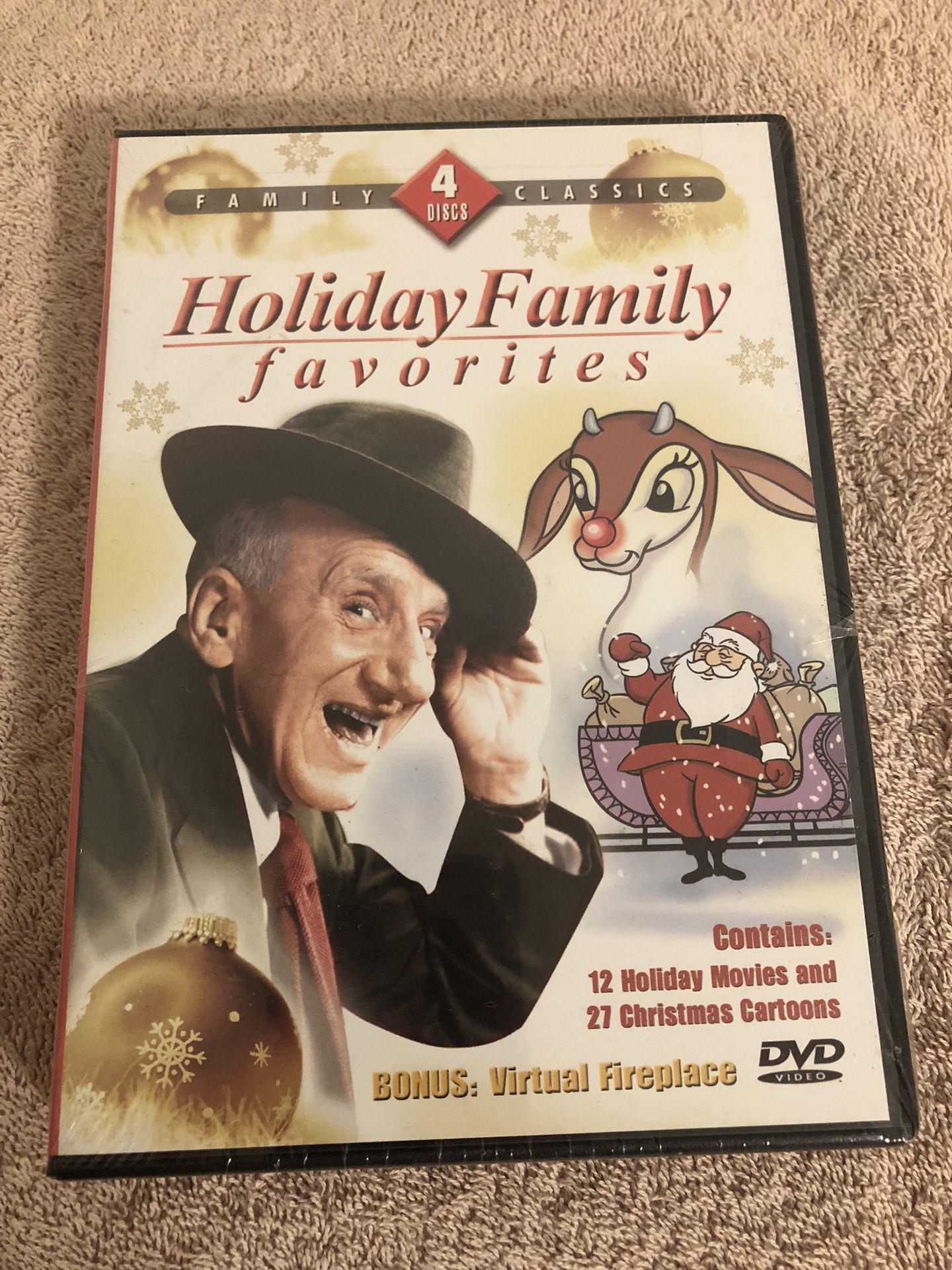 Family Classics Holiday Favorites 12 Movies 21 Cartoons Dvd New & Sealed  