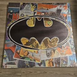 Canvas Batman Comics Poster