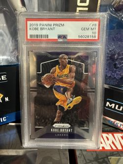 Kobe Bryant 2019 Panini Prizm PSA 10