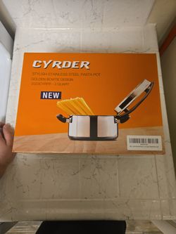 (Cyrder) Stainless Steel Pasta Pot