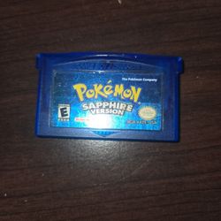 Pokemon Sapphire  Authentic Nintendo