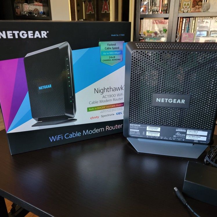 Used Netgear Nighthawk AC1900 Modem Router