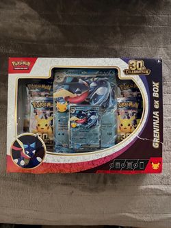 Pokémon TCG Greninja ex Box 30th Celebration