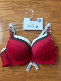 Primark 3-Pack Push Up Bra size 34B