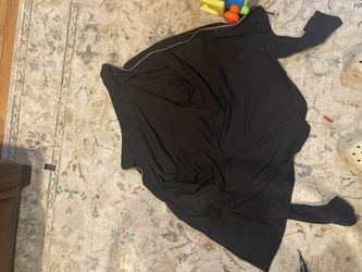 Black Lulu W/ Gold Zipper Size 14 