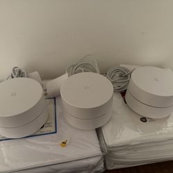 Google WiFi Wireless Internet Routers 3-pack Whole Home System 