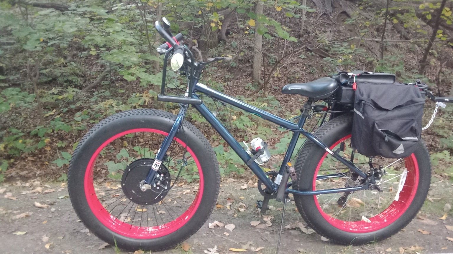 Motorized Fat Tire MTB