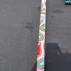 1 Rainbow Pride Gift Wrapping Paper Rolls Christmas sealed New 55x22x 30"