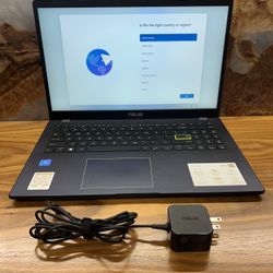 ASUS Laptop E510 15.6" Intel Pentium N5030 1.1GHz 4GB RAM 128GB SSD Like New!!,asus,asus E510 Laptop,asus Laptop,windows 11 Laptop,