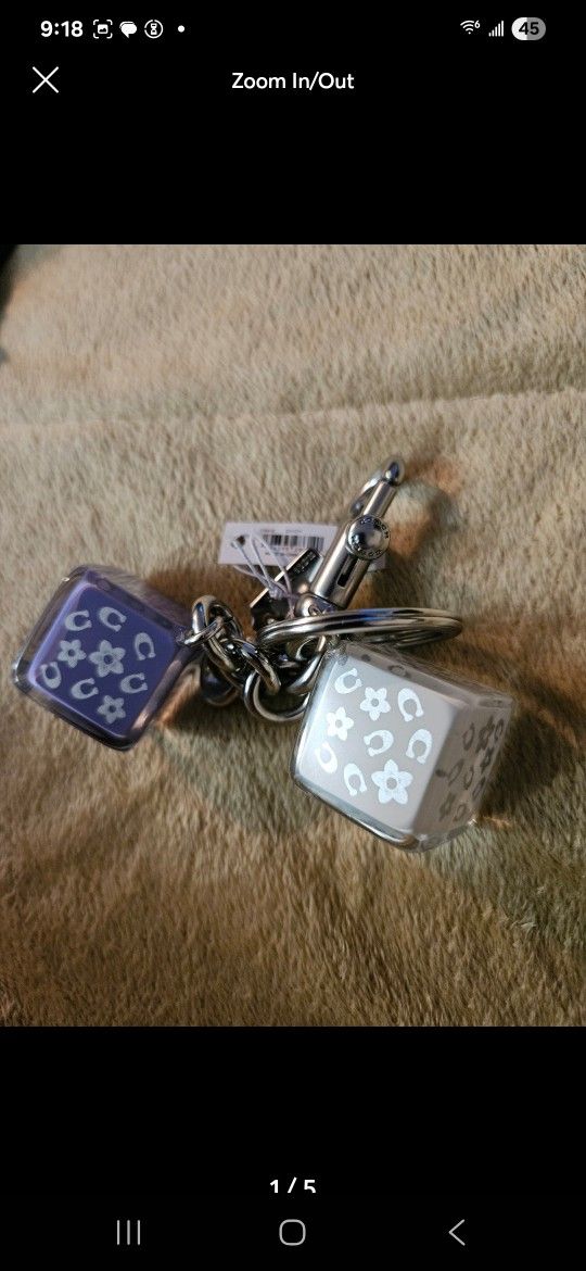 Coach Charm