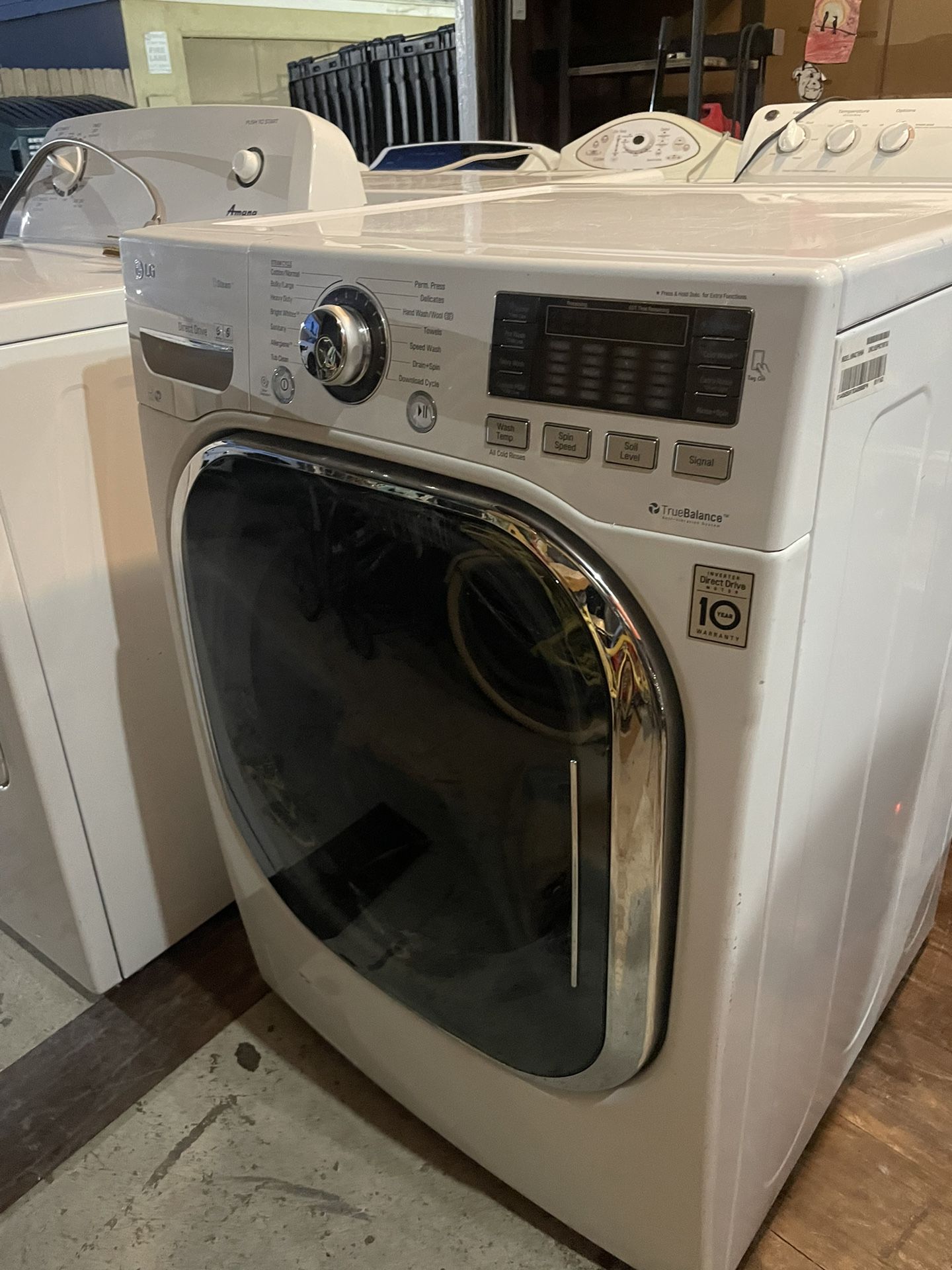 LG Washer And Amana Electric Dryer 