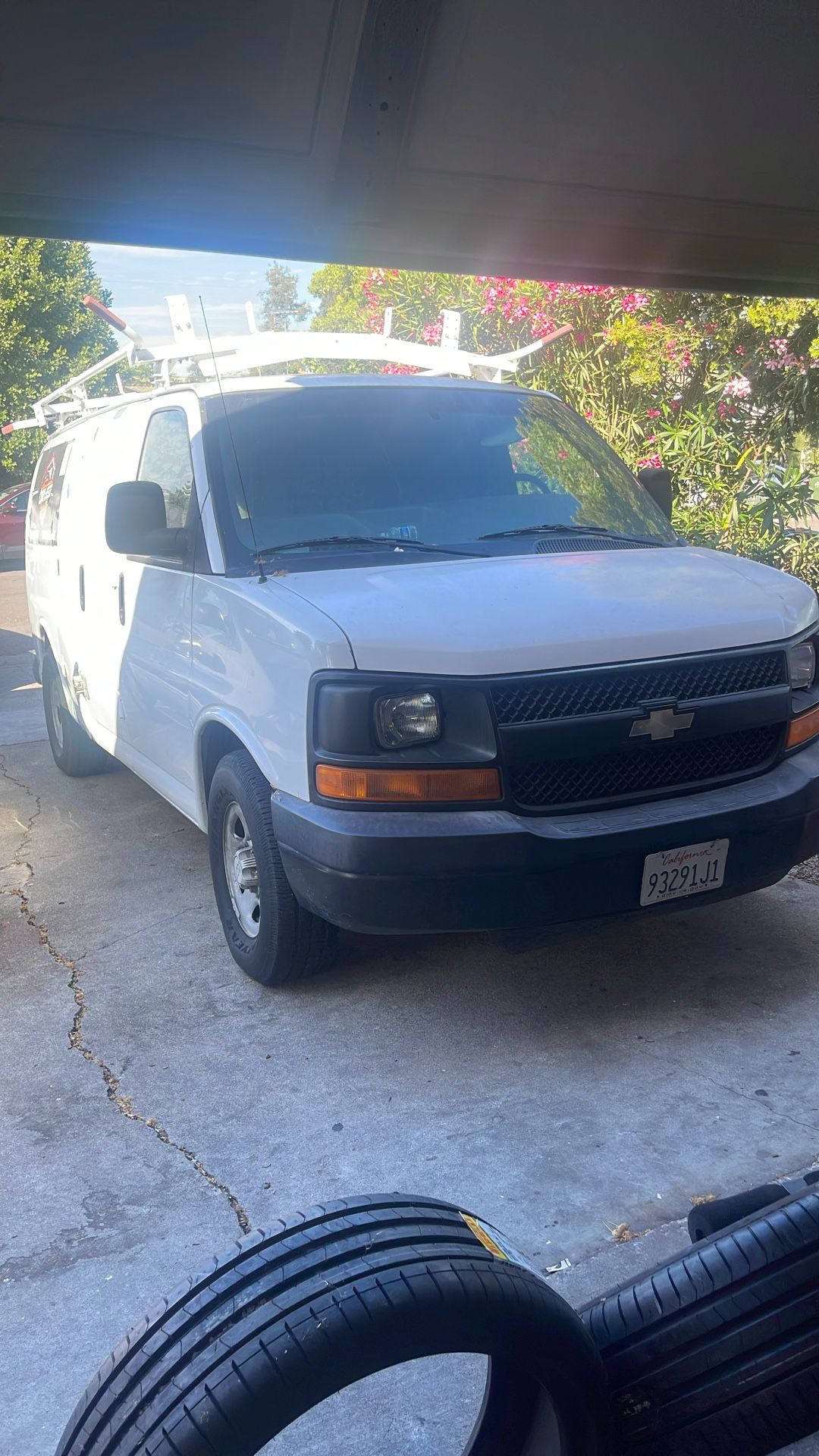 Detailing Van With Equipment