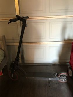 Black Electric  Scooter
