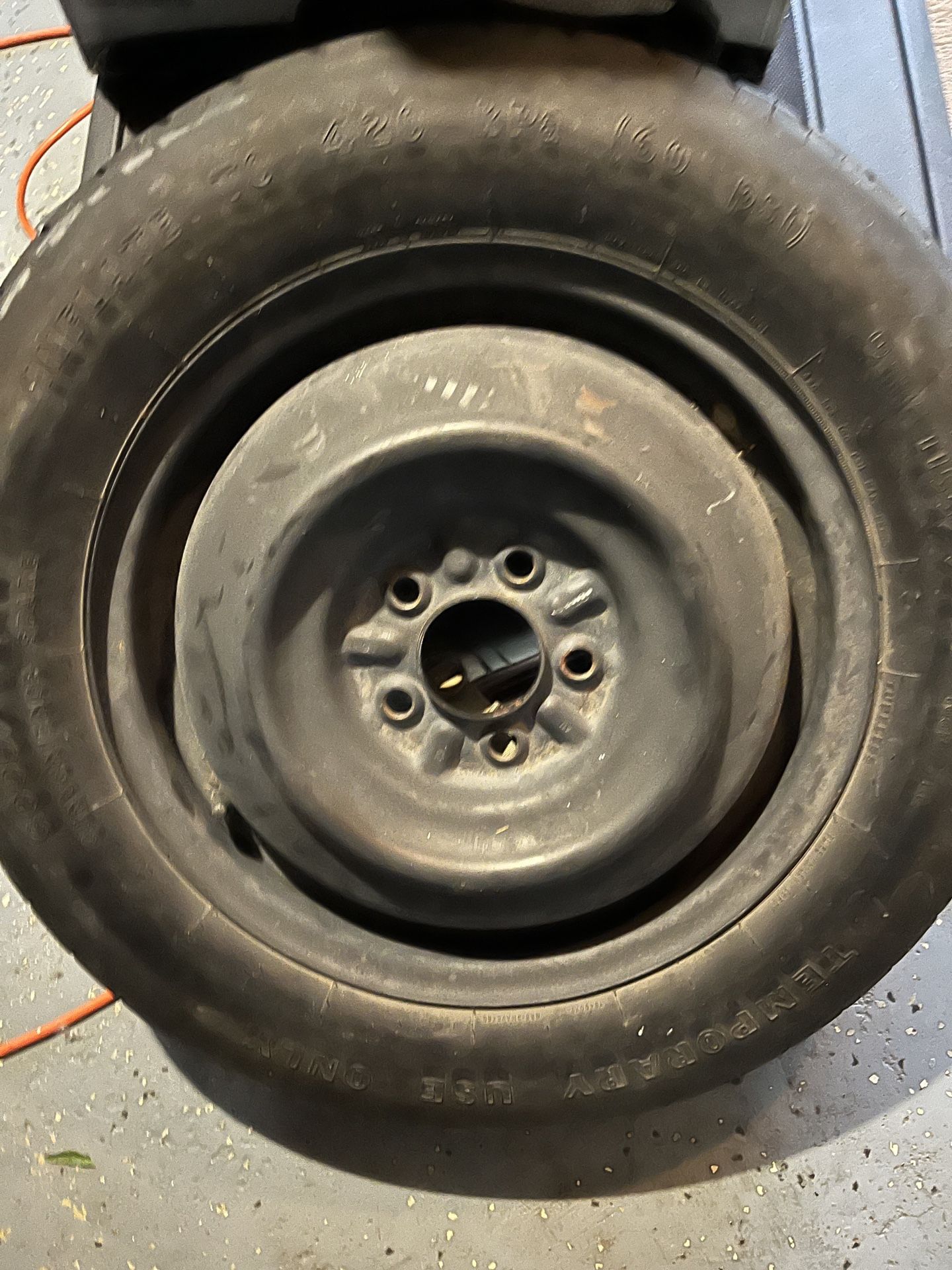 Jeep Compass Spare Wheel