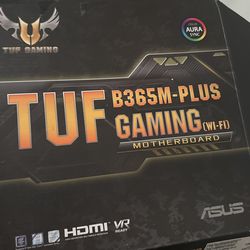Tuf B365m Plug Gaming Motherboard 