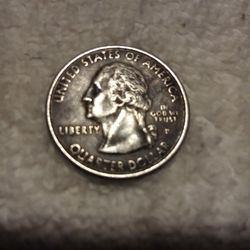 Special Unique RARE US Coin Quarter (1999)"D"Wt:3.64.XF/AU. W./error