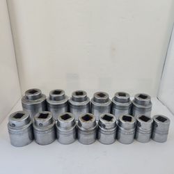Vintage Snap-on 14 piece Socket Set