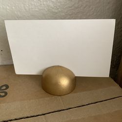 24 Gold Table Number Holder