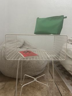 Modern White Nightstand