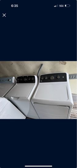 GE WASHER & DRYER / Lavadora y Secadora