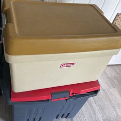 Vintage Coleman cooler