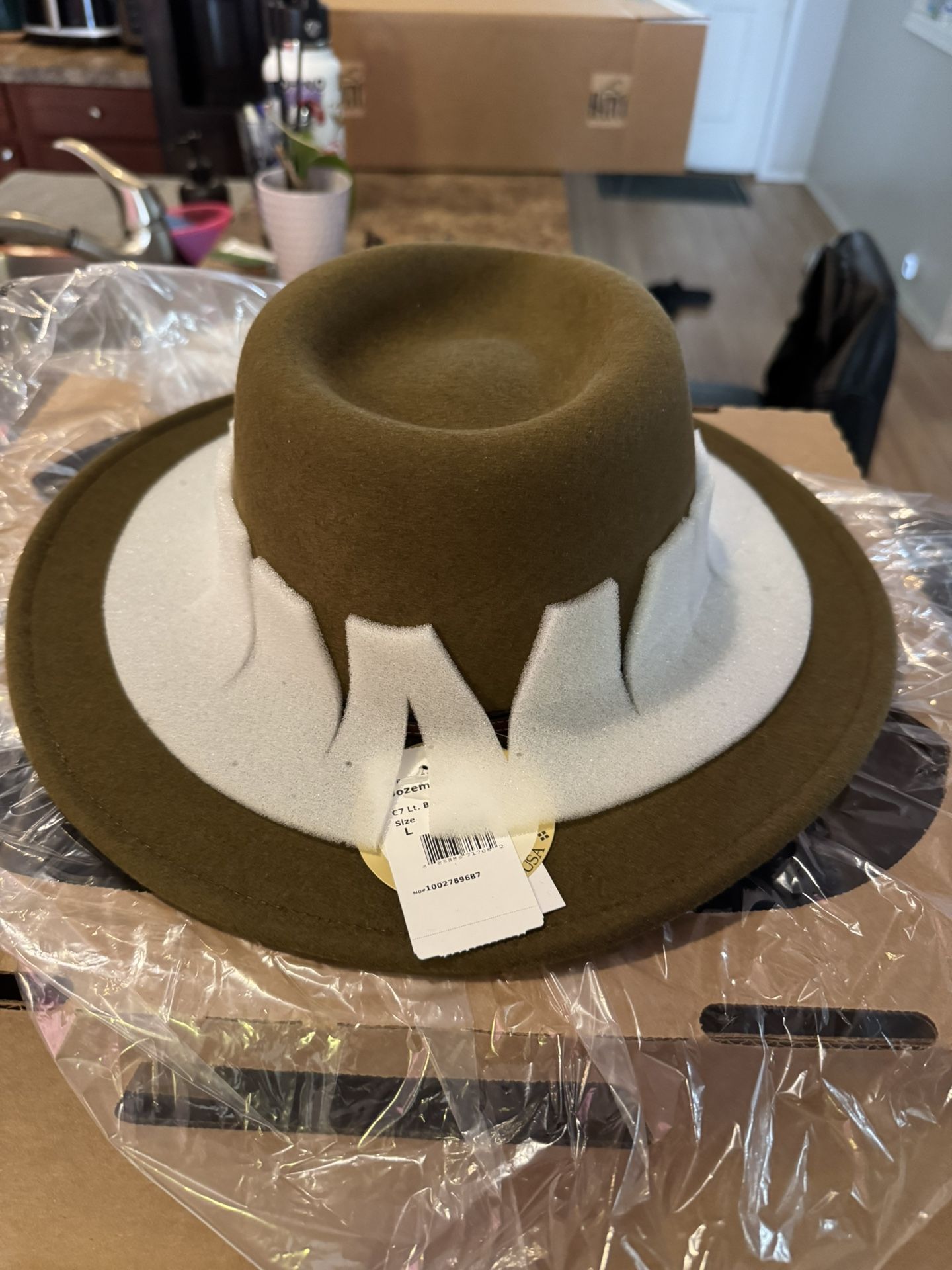 Stetson Men's Bozeman Outdoor Hat - Wide Brim Wool Felt Western Hat With Water-Resistant Finish