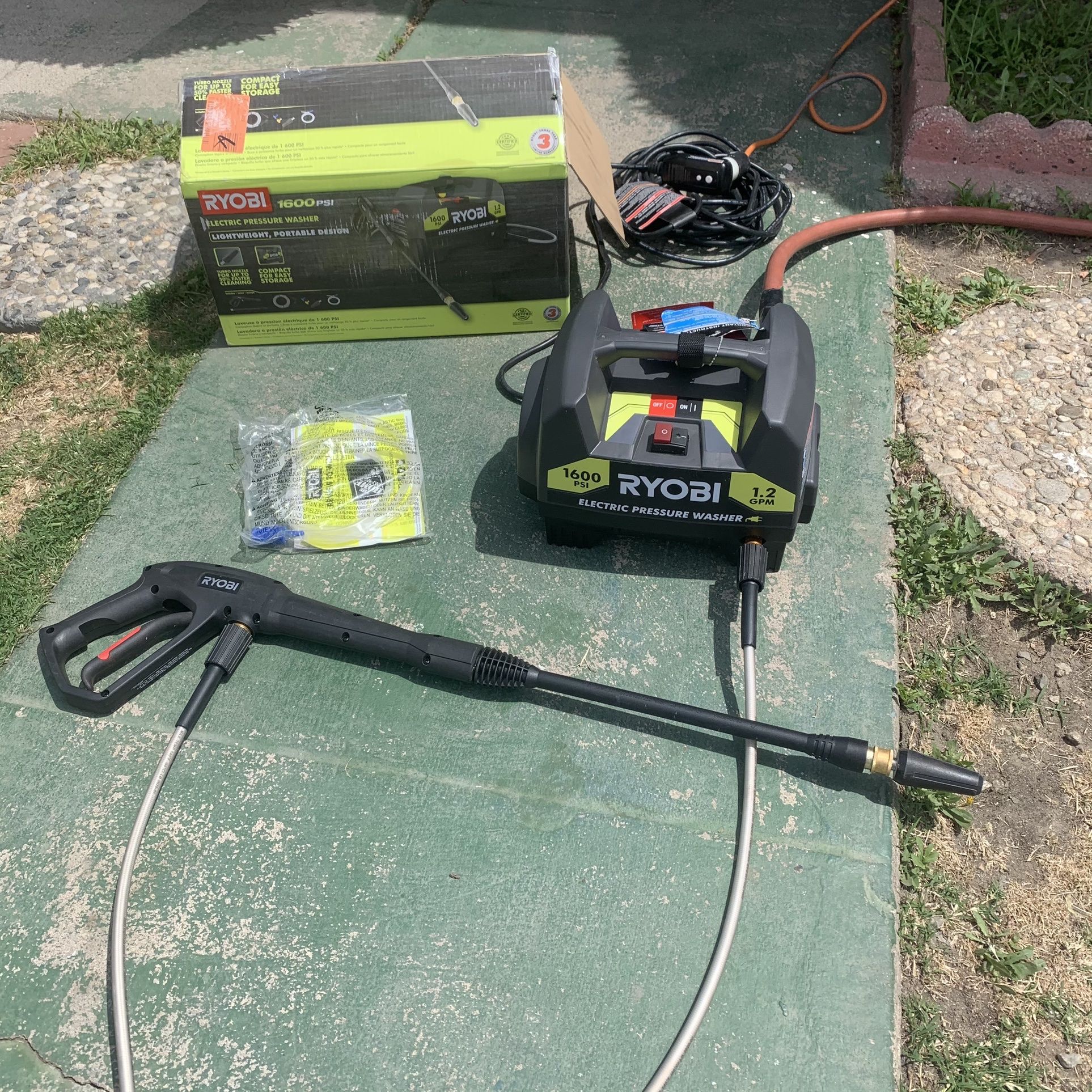 Ryobi Pressure Washer 1600