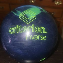 Track 14lb Criterion And Cypher Bowling Ball 