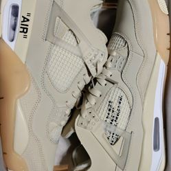 Brand New Off White 4s Size 9.5 Men's 