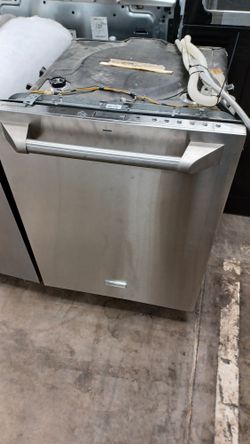 Monogram stainless steel dishwasher