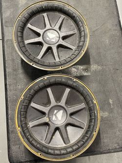 Kicker 12”cvr bases(Music system )