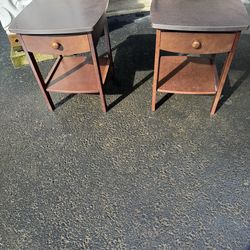 Side / End Tables with Drawers