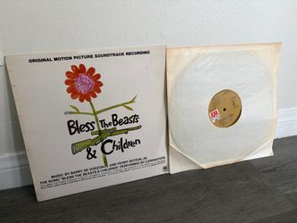 1971 original motion picture soundtrack vinyl LP for the film Bless the Beasts & Children