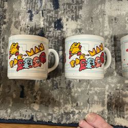 PAC-man Mugs And Glasses 1(Ms PAC Man 