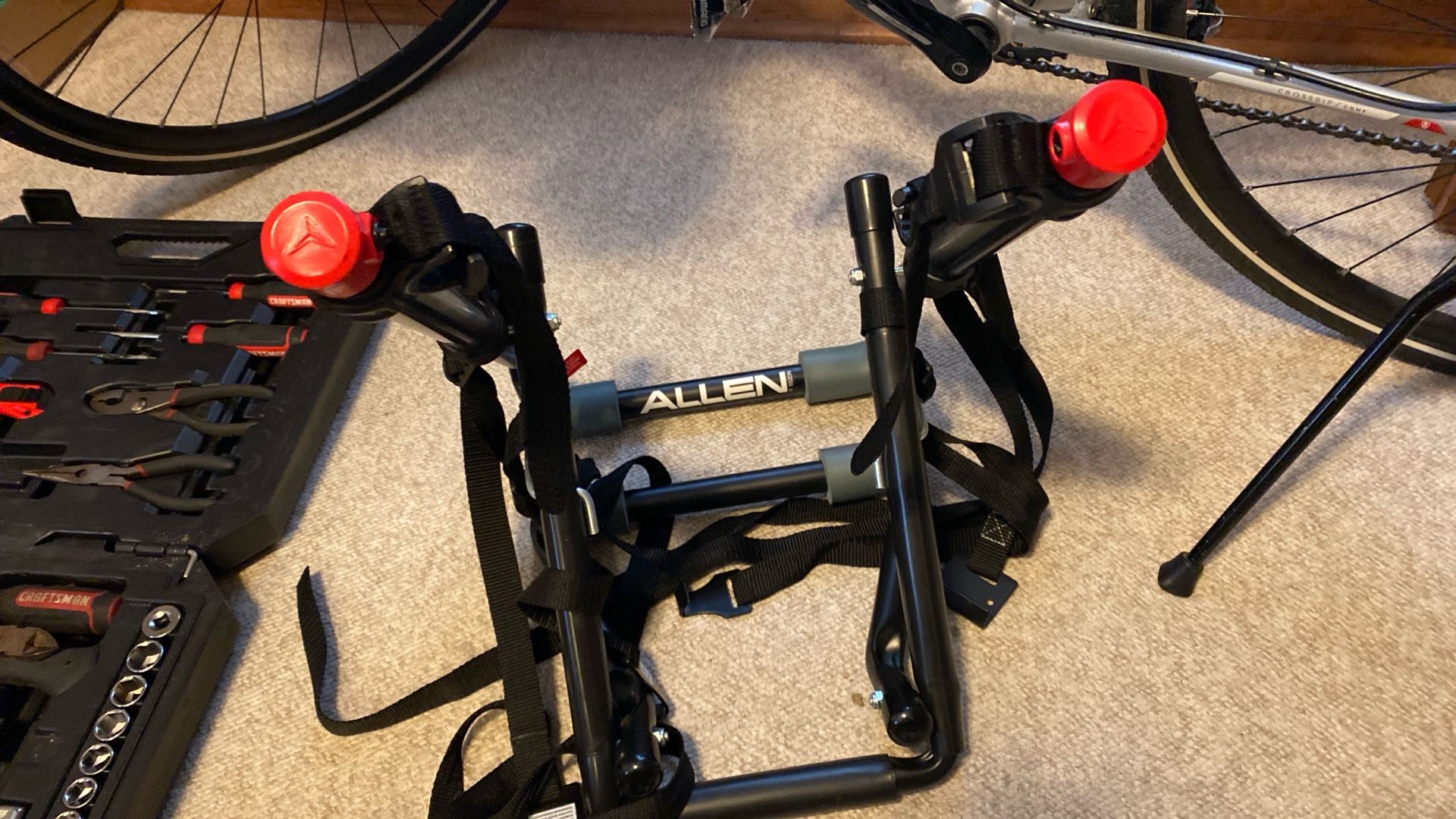 bike rack for two $40 OBO
