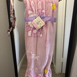 Easter Hello Kitty Blanket