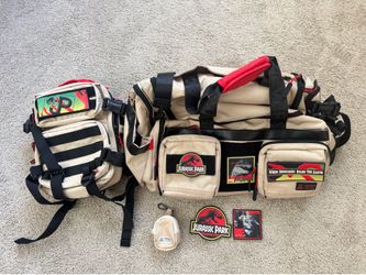 Jurassic Park Wolfpak Bags