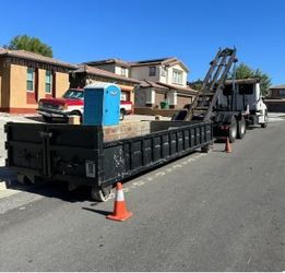 15-YARD LOWBOY DUMPSTER — $800 LISTED PRICE + POSSIBLE SAVINGS