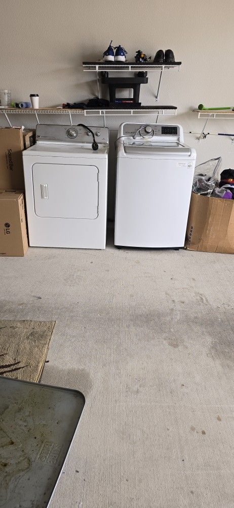 LG Washer And Maytag Dryer 