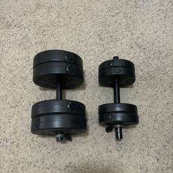 30 Lbs. Dumbbell Set USED