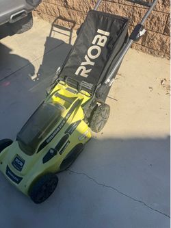 Ryobi electric lawnmower