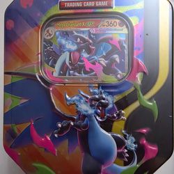 Mega charizard X tin