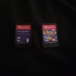 2 Nintendo Switch Games 