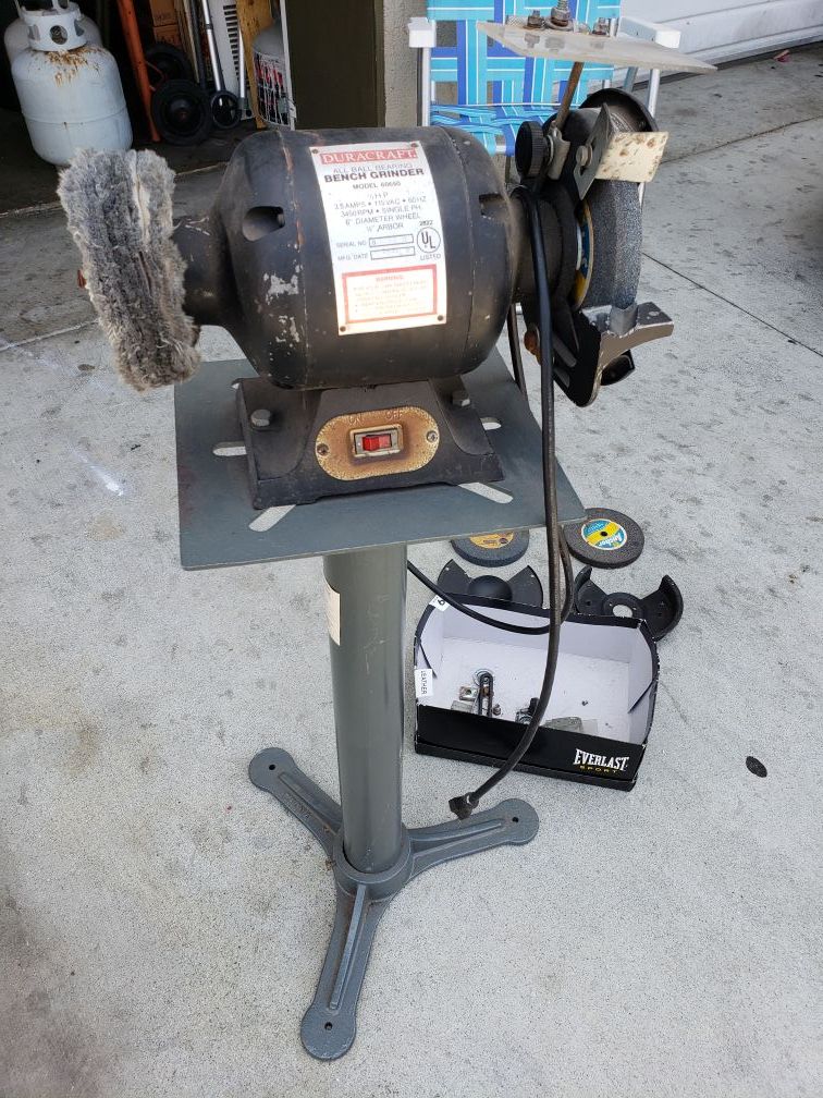 Duracraft all ball bearing bench grinder model 60650 all for 60 for