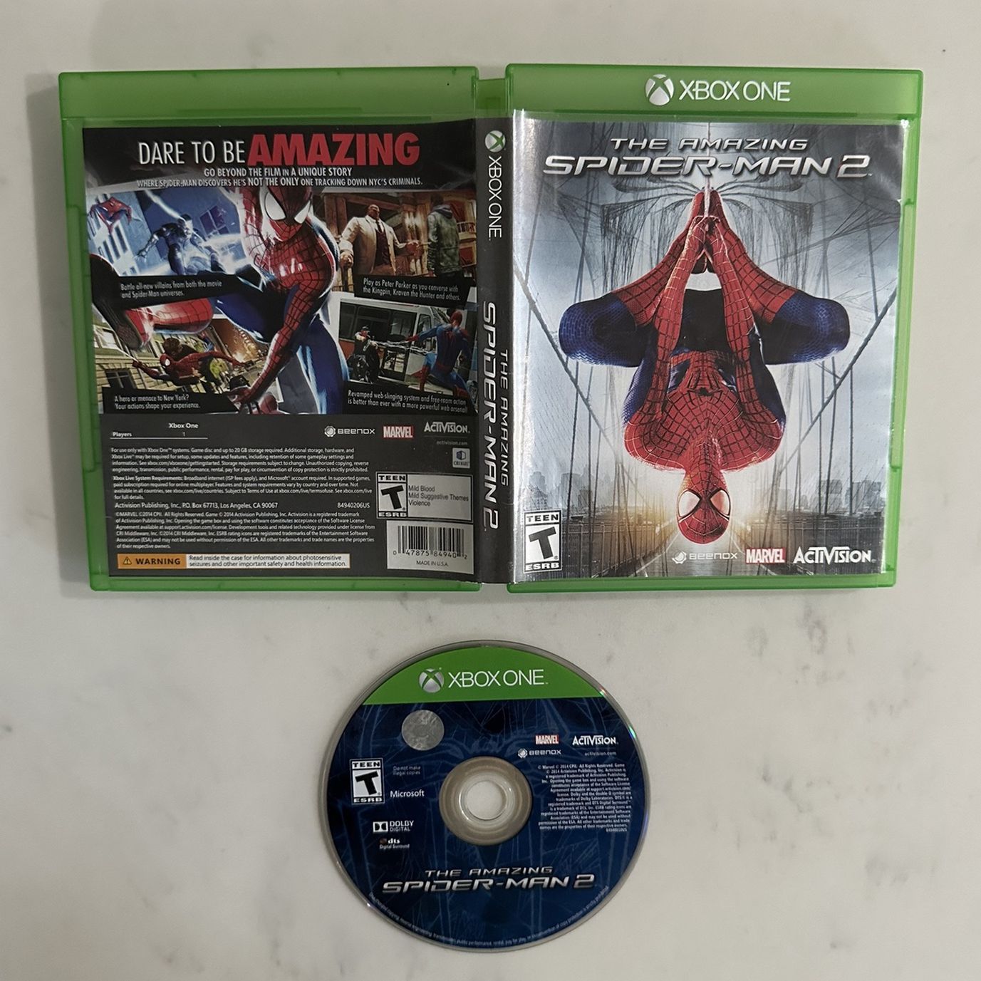 The Amazing Spider-Man 2 Xbox One Video Game for Sale in Chula