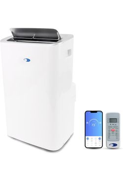 Whynter Portable Air Conditioner 12,000 BTU with Dehumidifier, Cooling Fan & Smart Wi-Fi for 450 Sq Ft Rooms, Includes AC Unit Window Kit, ARC-0850XP 